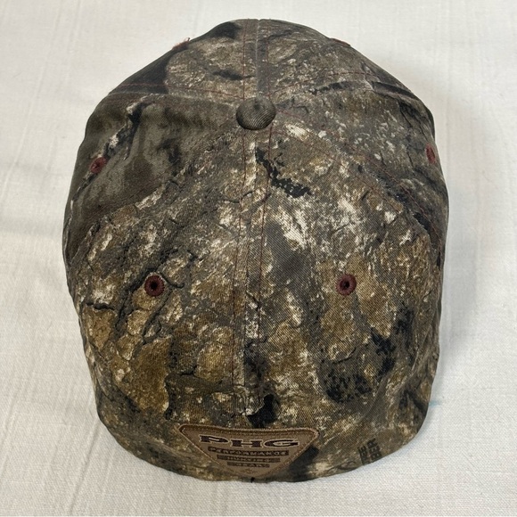Columbia PHG Realtree Camo Flexfit Fitted Baseball Hat - Picture 3 of 7